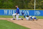 Baseball vs CGA  Wheaton College Baseball vs Coast Guard Academy during game one of the NEWMAC semi-finals playoffs. - (Photo by Keith Nordstrom) : Wheaton, baseball, NEWMAC